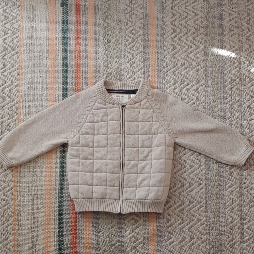 Zara zip up sweater